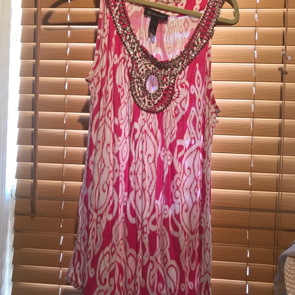 Adorable jeweled tunic. Ox